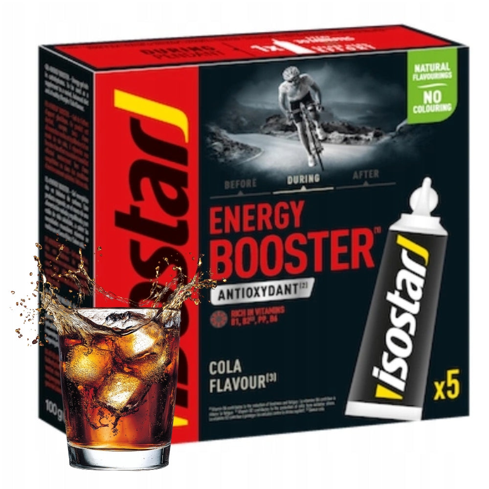 ISOSTAR ENERGY BOOSTER 100G GEL ENERGY CONCENTRATE ENERGY METABOLISM