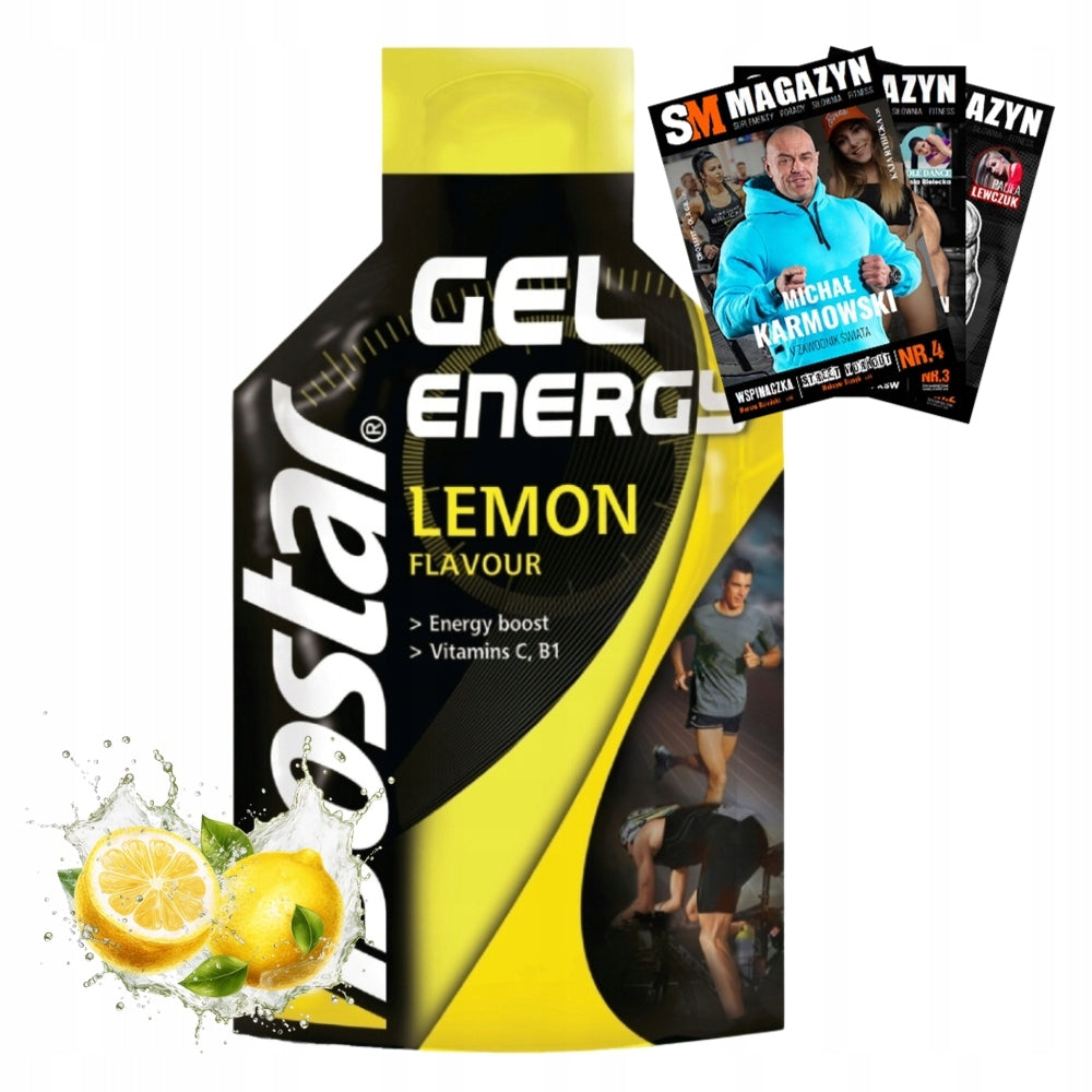 ISOSTAR GEL 35g – ENERGY IN ANY SITUATION, EASY TO USE FOR RUNNERS