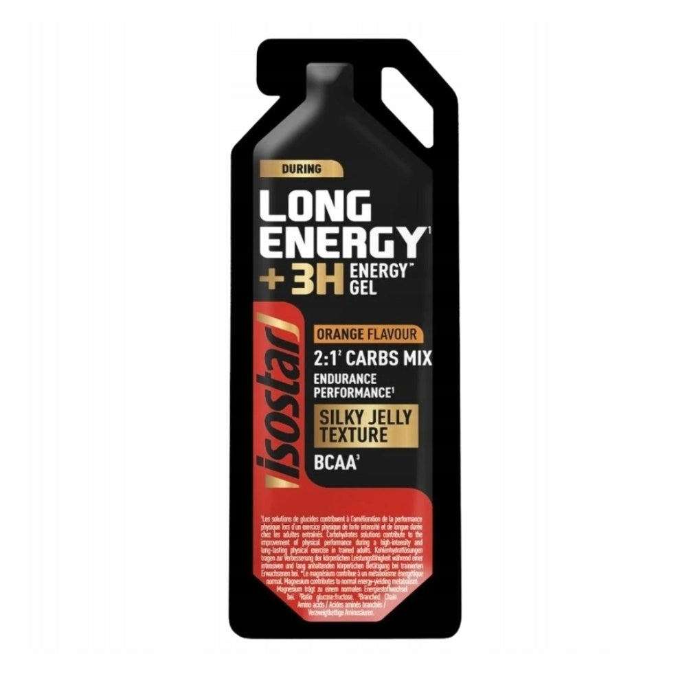 ISOSTAR LONG ENERGY GEL 40 g ENERGY METABOLISM VITAMINS MINERALS Expiration date at least six months from the date of purchase