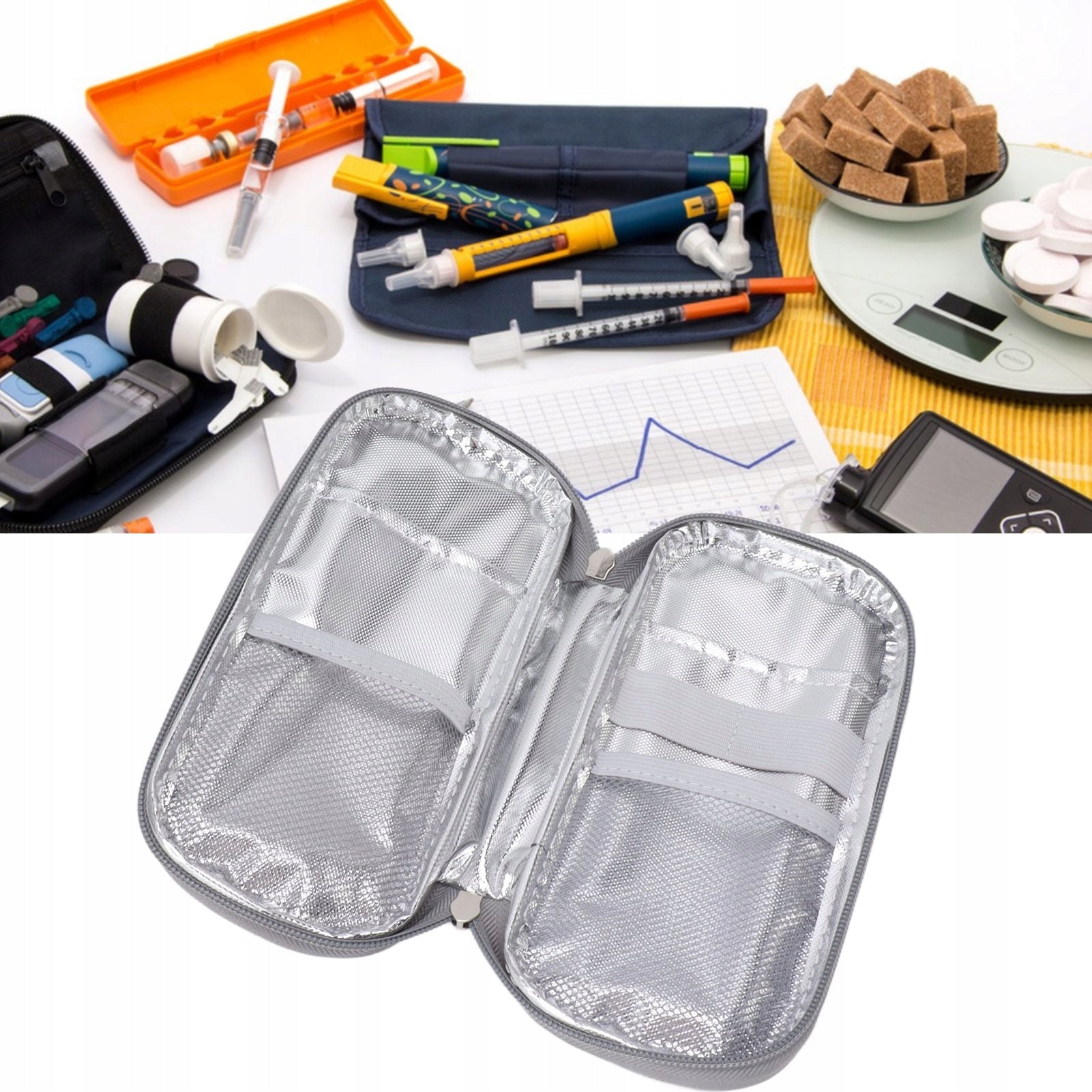 ISOTHERMAL BAG FOR DIABETICS GREEN Medical device no