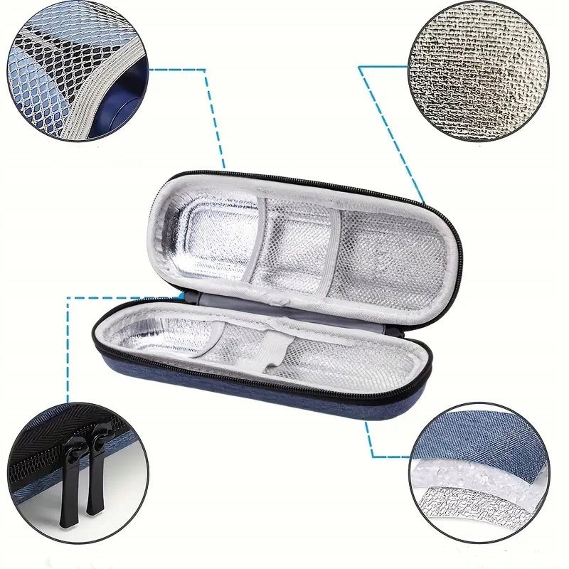 ISOTHERMAL HARD CASE FOR INSULIN DOUBLE - WITHOUT COOLING CARTRIDGES Brand no brand