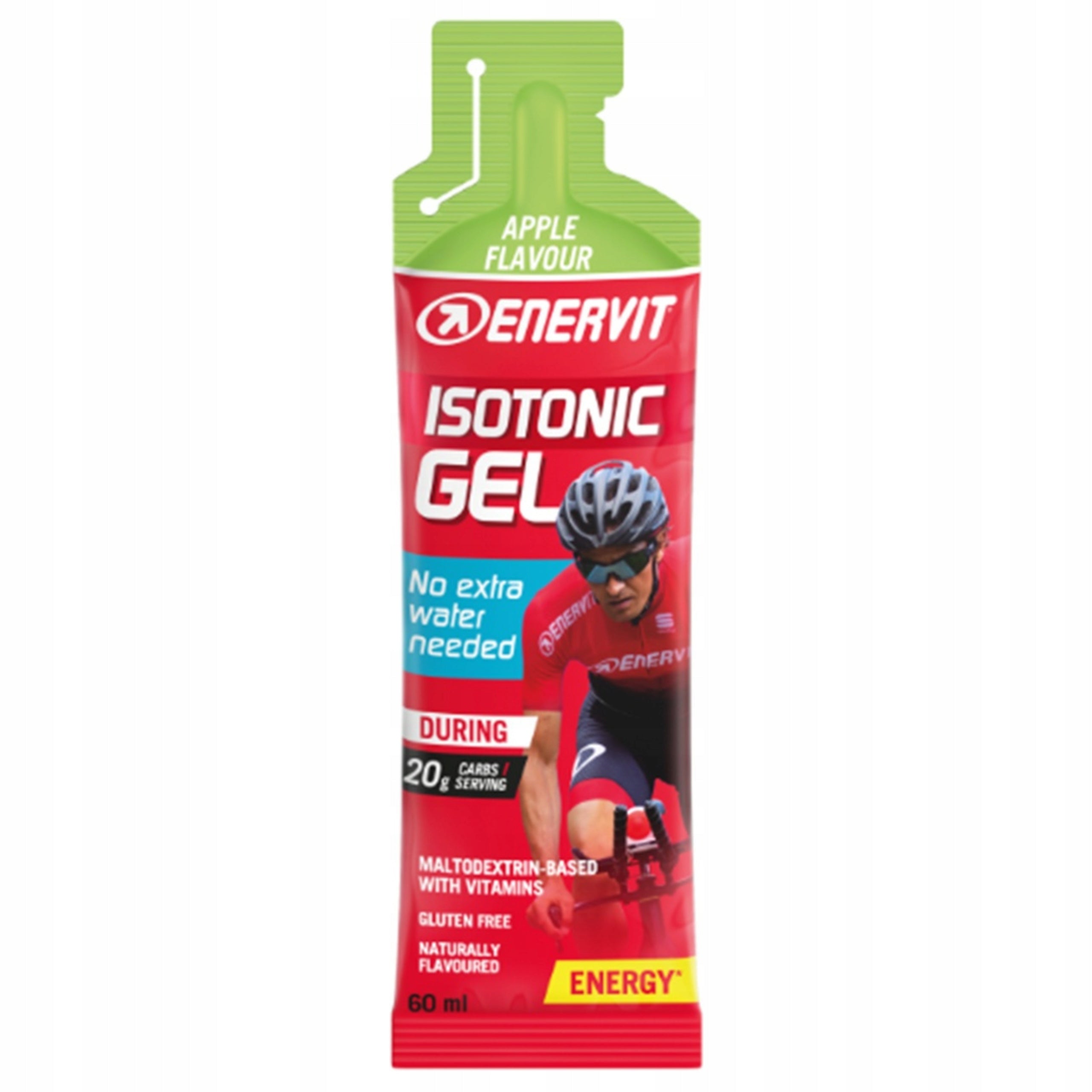 ISOTONIC GEL ENERVIT ISOTONIC GEL DURING 20g CARBOHYDRATES 60ml