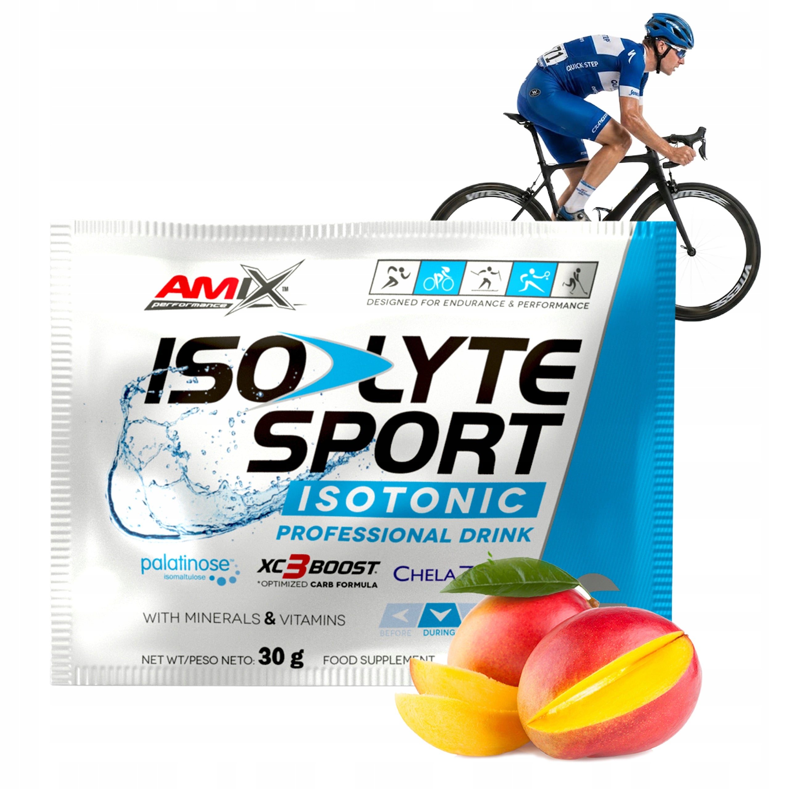 ISOTONIC IN SACHETS for athletes hydration endurance condition
