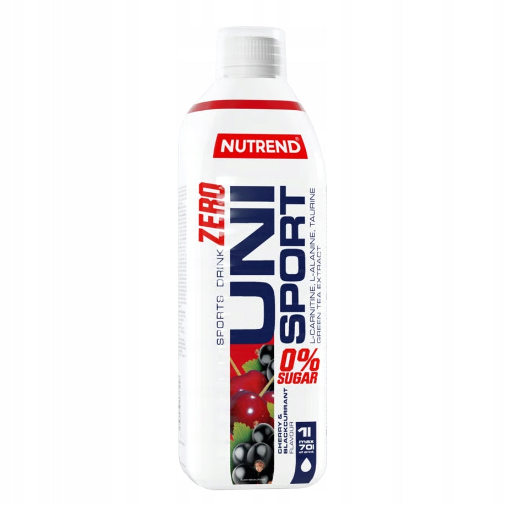 ISOTONIC NUTREND UNISPORT ZERO 1000ml WITHOUT SUGAR – HYDRATION AND ELECTROLYTES Expiration date at least six months from the date of purchase