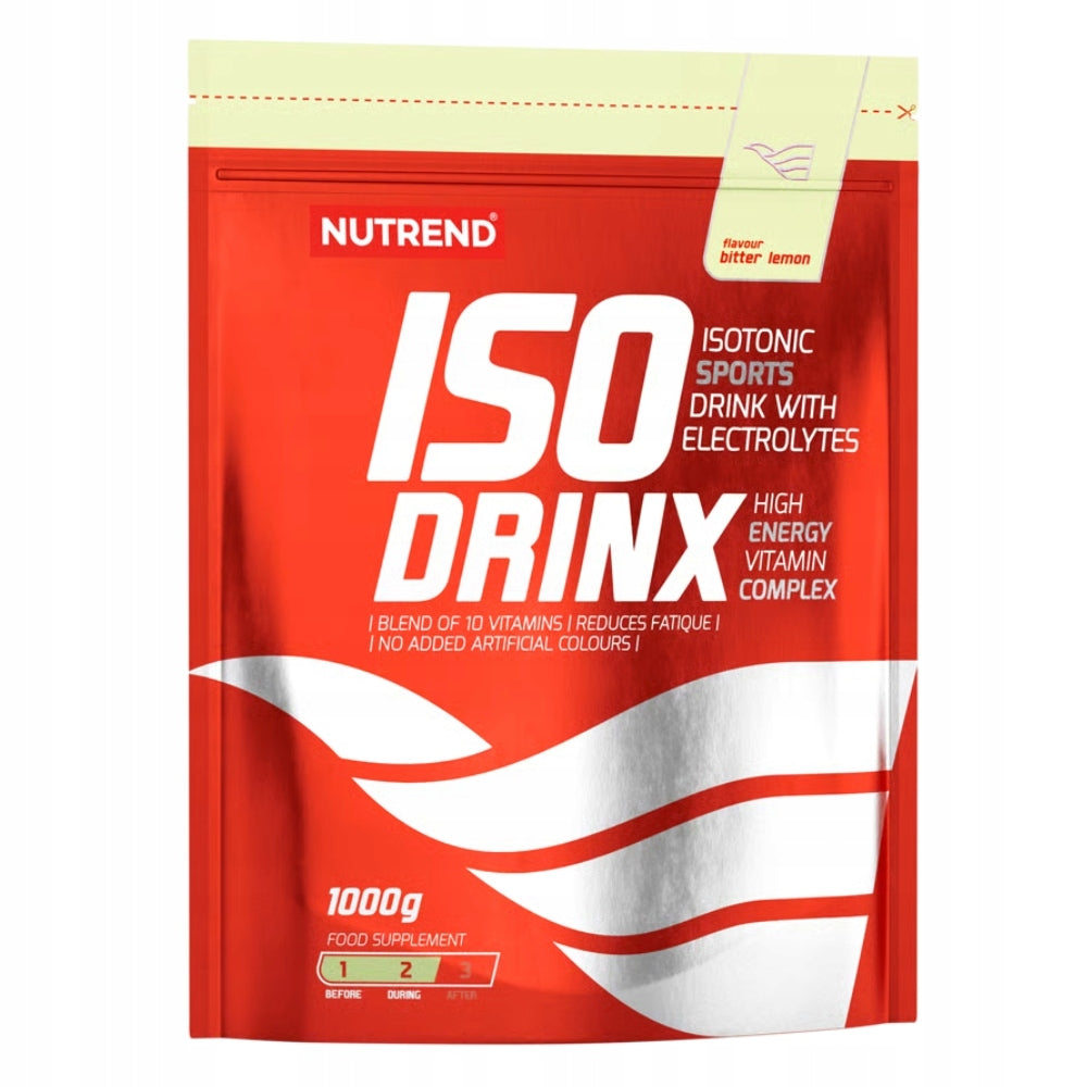 ISOTONIC POWDER NUTREND ISODRINX 1000 g HYDRATES AND SUPPORTS REGENERATION Expiration date at least six months from the date of purchase