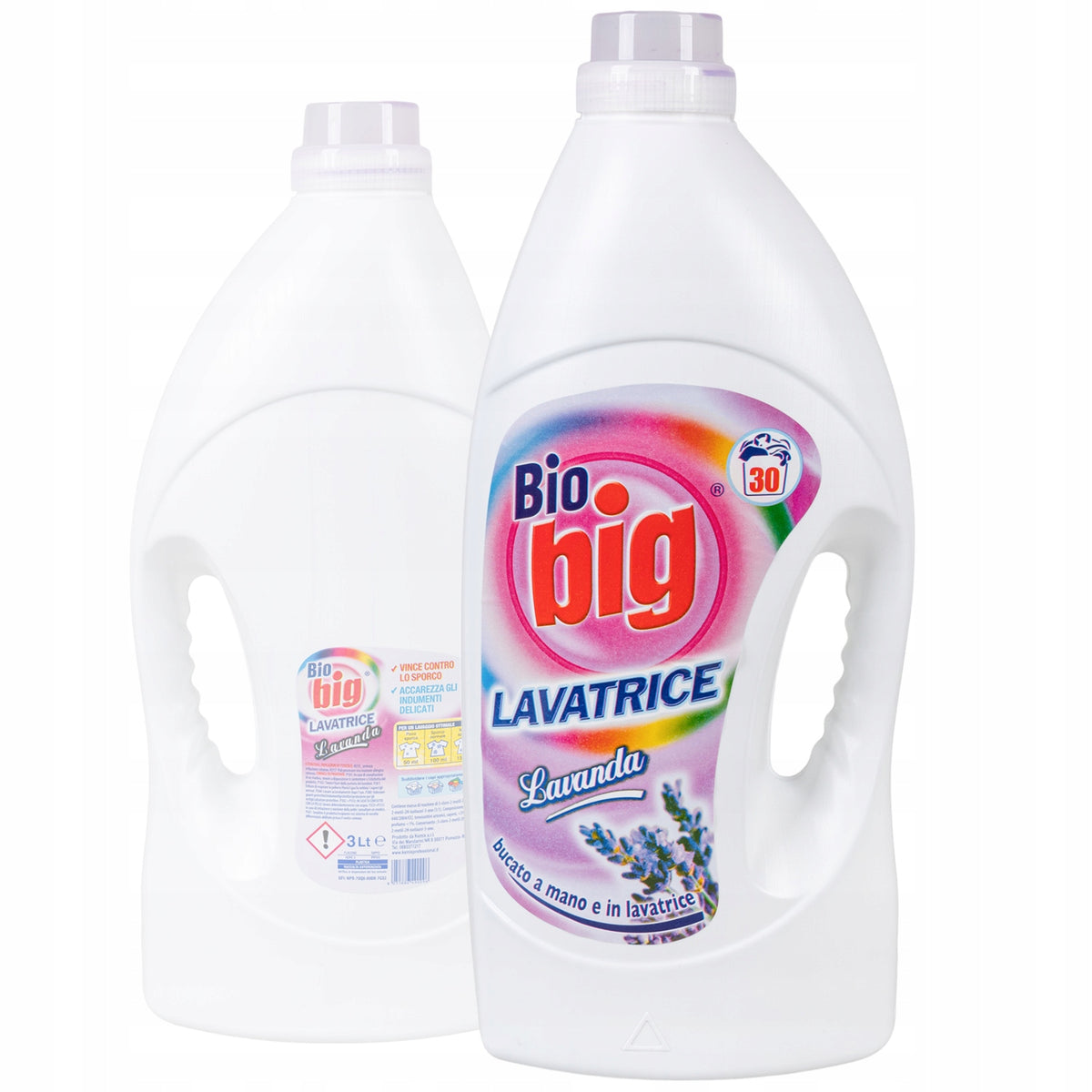 ITALIAN GEL WASHING LIQUID FOR DELICATE FABRICS UNIVERSAL EFFICIENT LAVENDER 3L