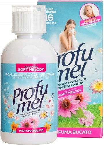 ITALIAN LAUNDRY PERFUME PROFUMEL 250 ml 35 washes SOFT MELODY Manufacturer code 8057949150473