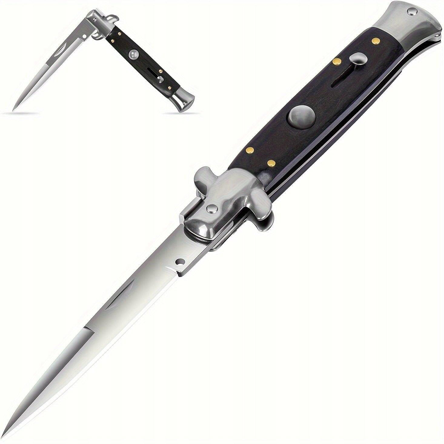 ITALIAN SICILIAN SPRING KNIFE POCKETKNIFE MAFIA DAGGER AUTOMATIC