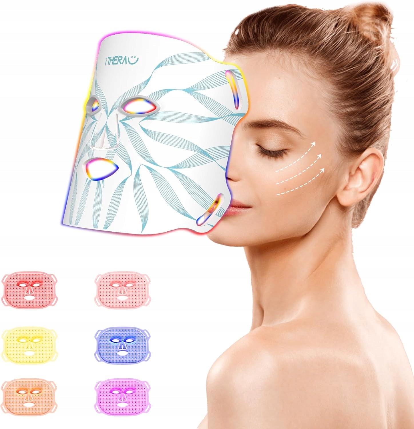 ITHERAU LED COSMETIC MASK THERAPEUTIC REJUVENATING FIRMING 3IN1