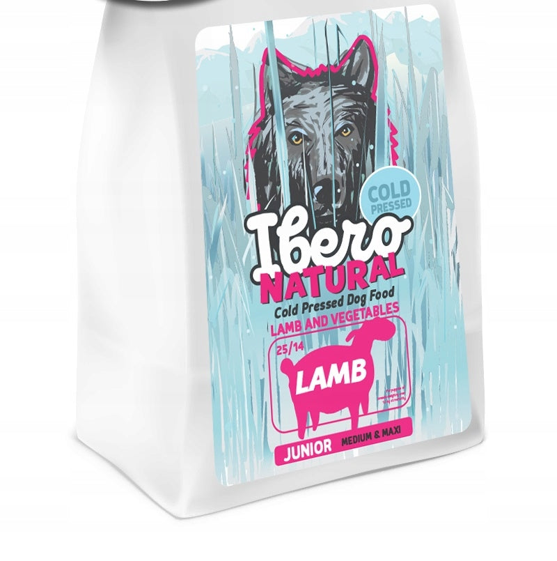 Ibero COLD PRESSED Junior Lamb M/L 2kg cold pressed