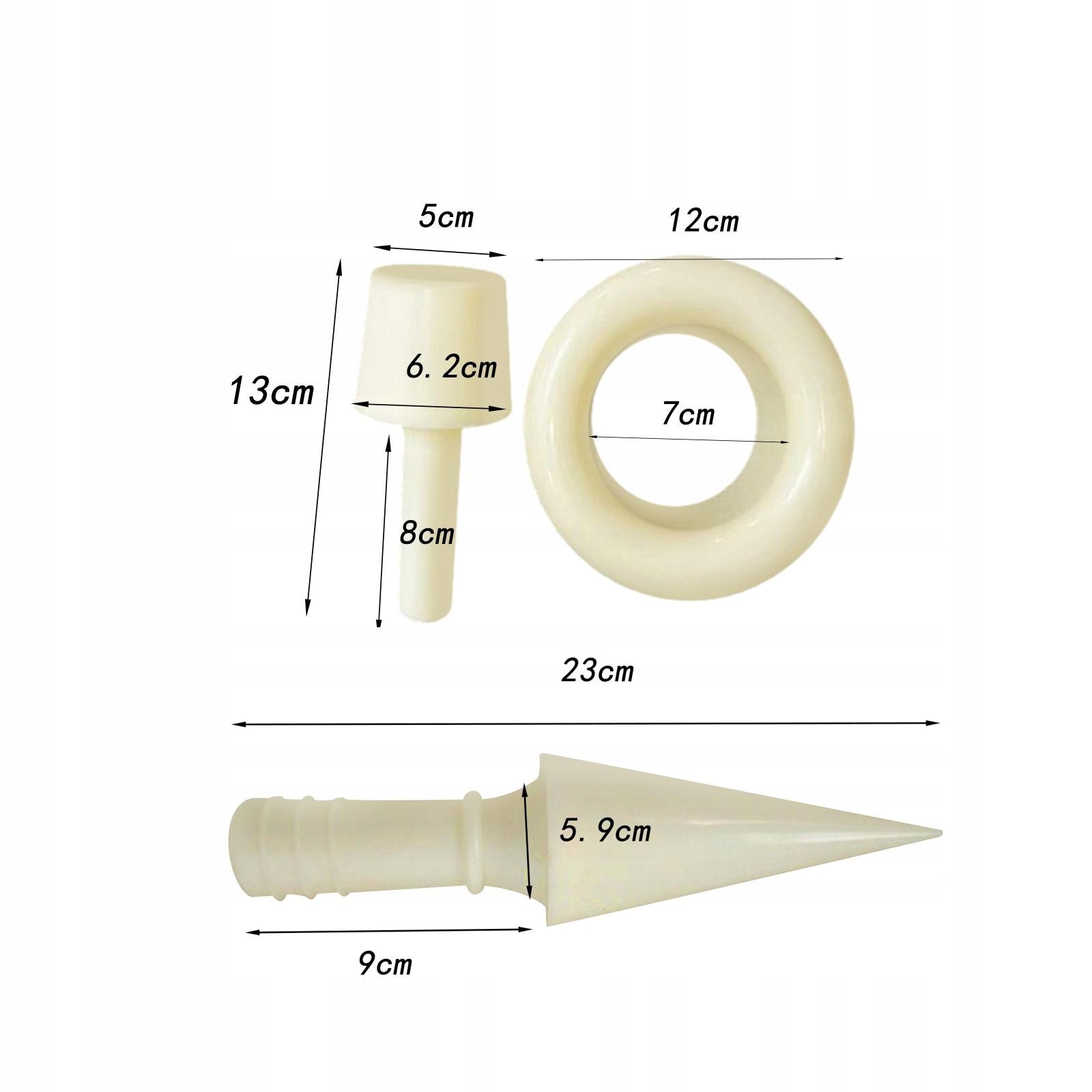 Ice Cream Cone Maker Cooking DIY Tool Kitchen Tool Homemade Baking 3pcs Packaging status original