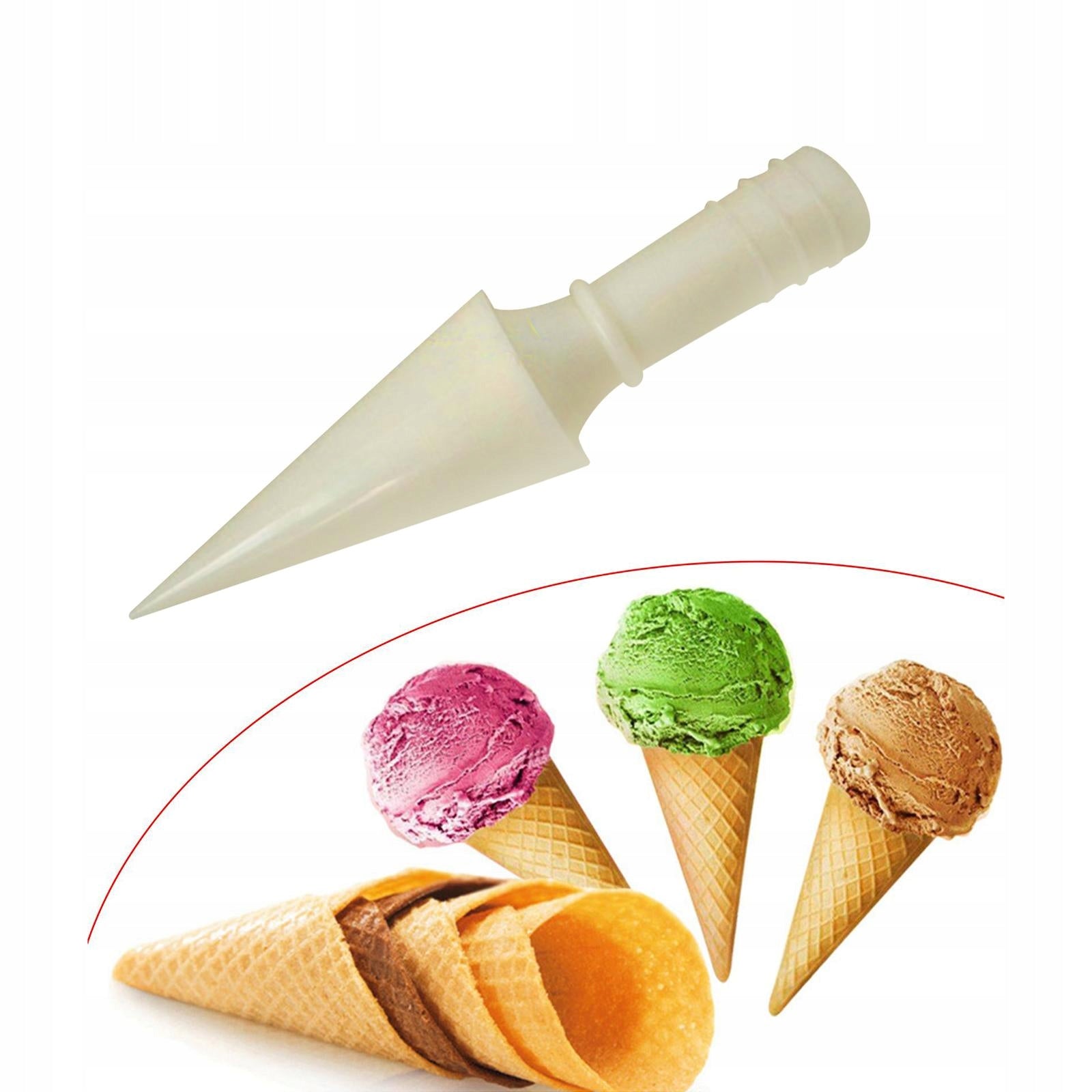 Ice Cream Cone Maker Portable Pastry Lightweight DIY Tools Making Ice 1pcs