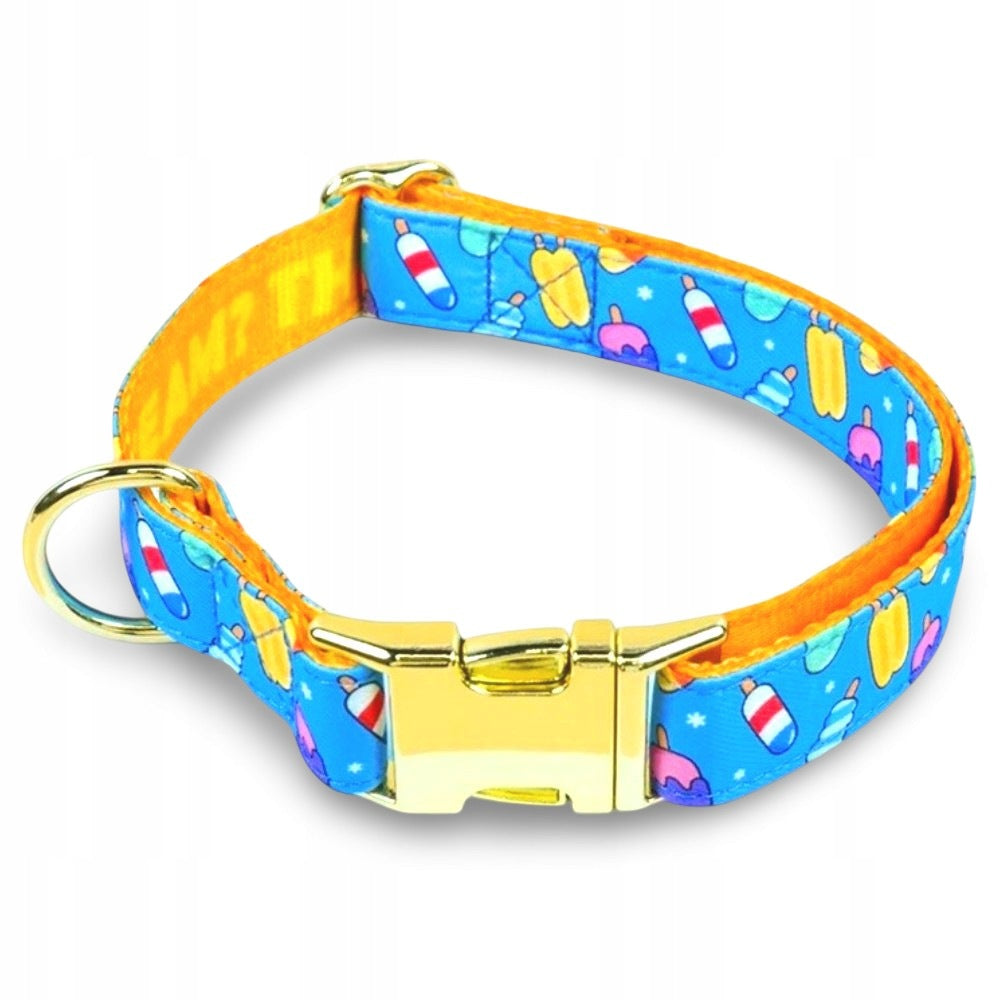 Ice Cream Dog Collar - Size S