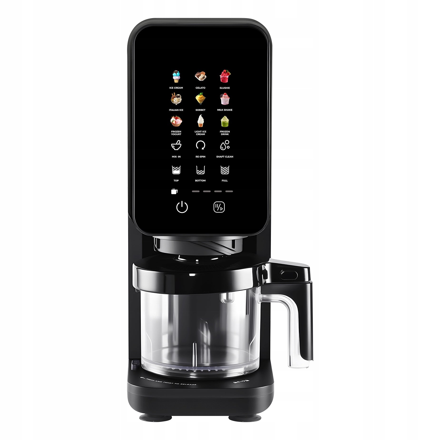 Ice Cream Maker 4Swiss IB026 FlurryKing Ice Cream Maker Shake Slushie Manufacturer code IB026