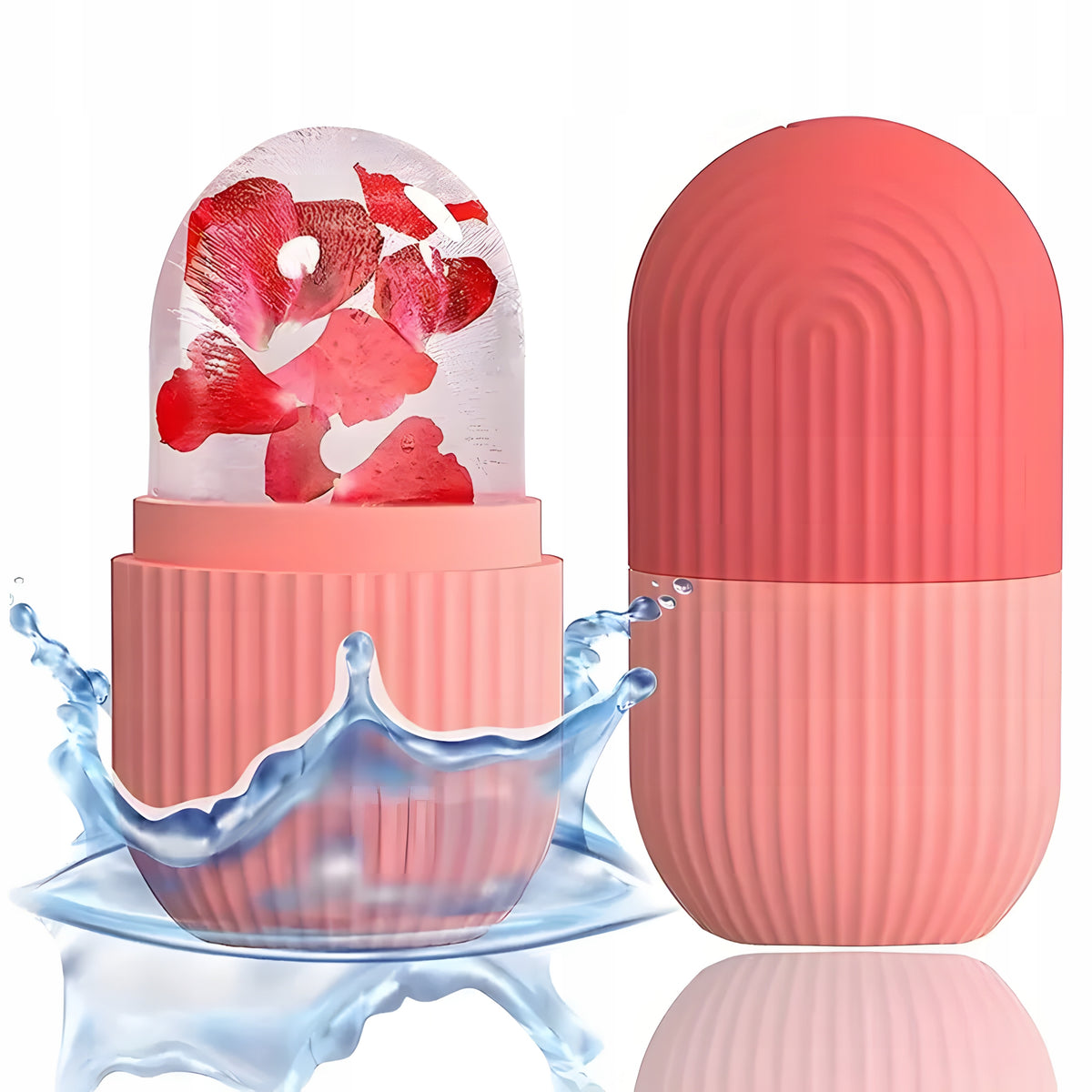 Ice Face Lifting Massager Reduces Shadows Under Eyes Cooling
