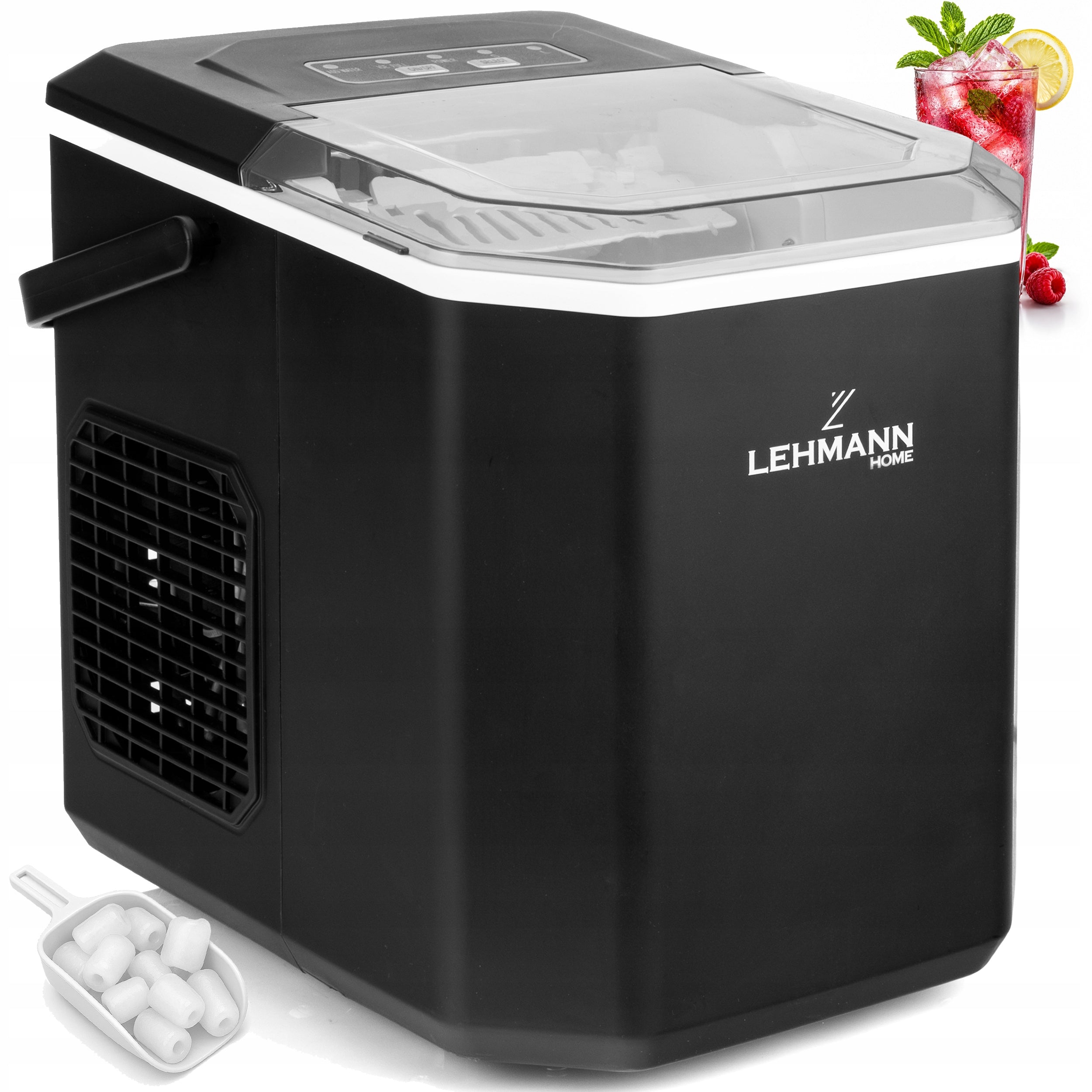 Ice Maker ICE Efficient Fast Quiet Cube Machine 12kg +blade