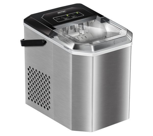 Ice Maker MPM MKD-04M 150W 1,2L 12 kg/24h Stainless Steel Silver