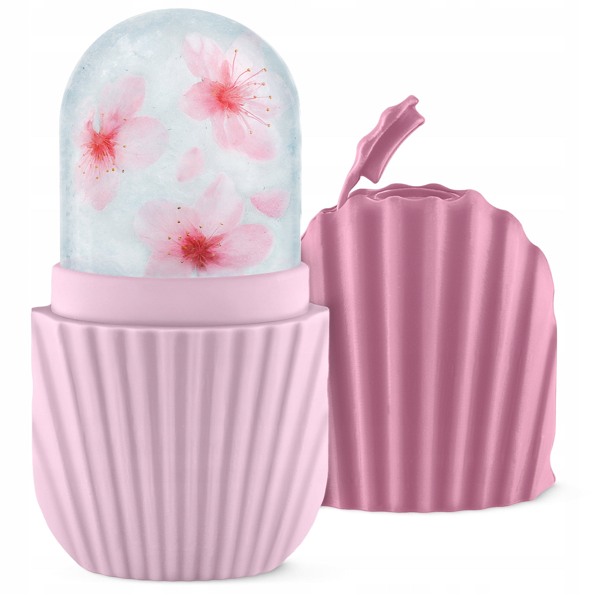 Ice Massager for Face and Eyes Silicone Cooling Roller for Swelling