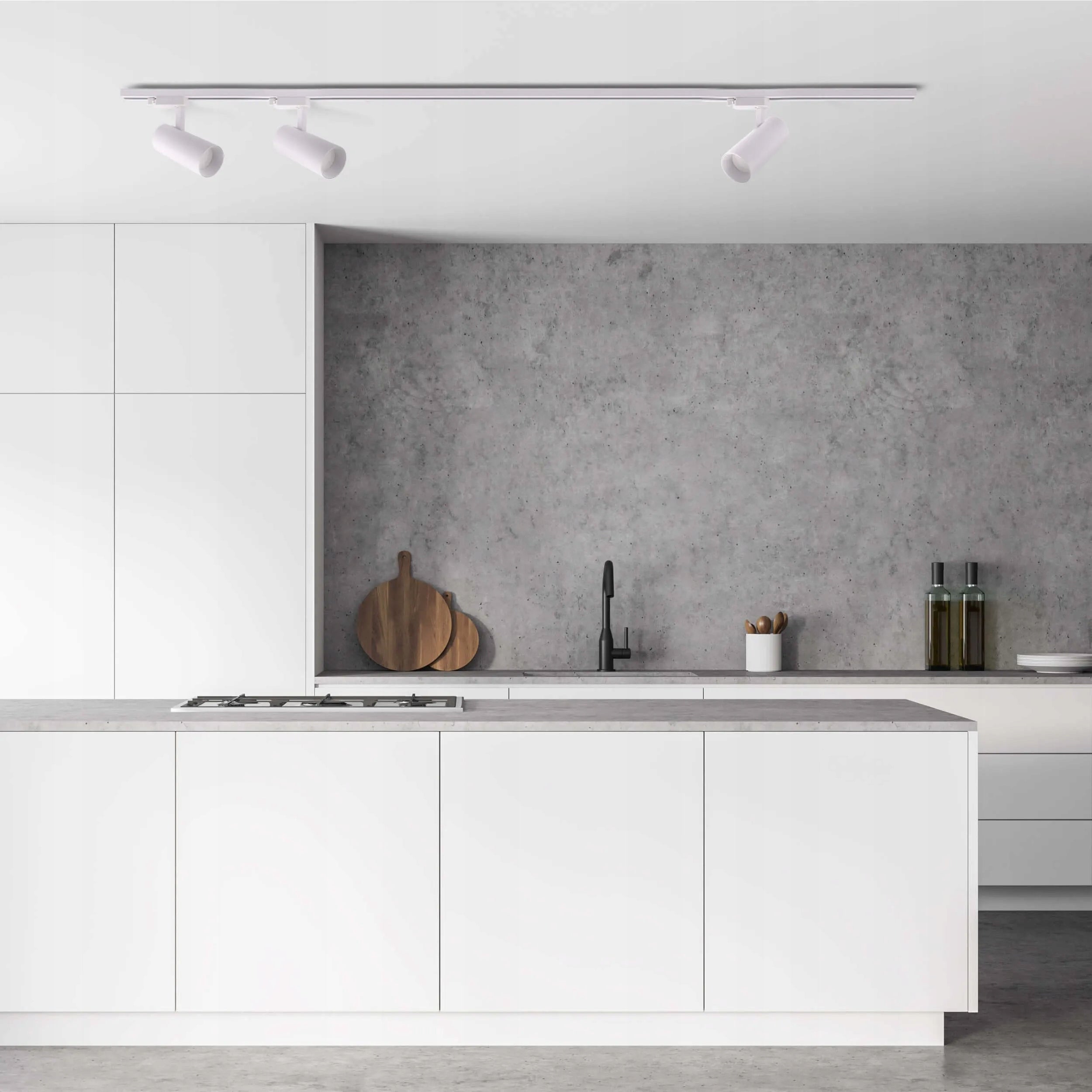 Light Prestige lubinis šviestuvas Ice 1F White
