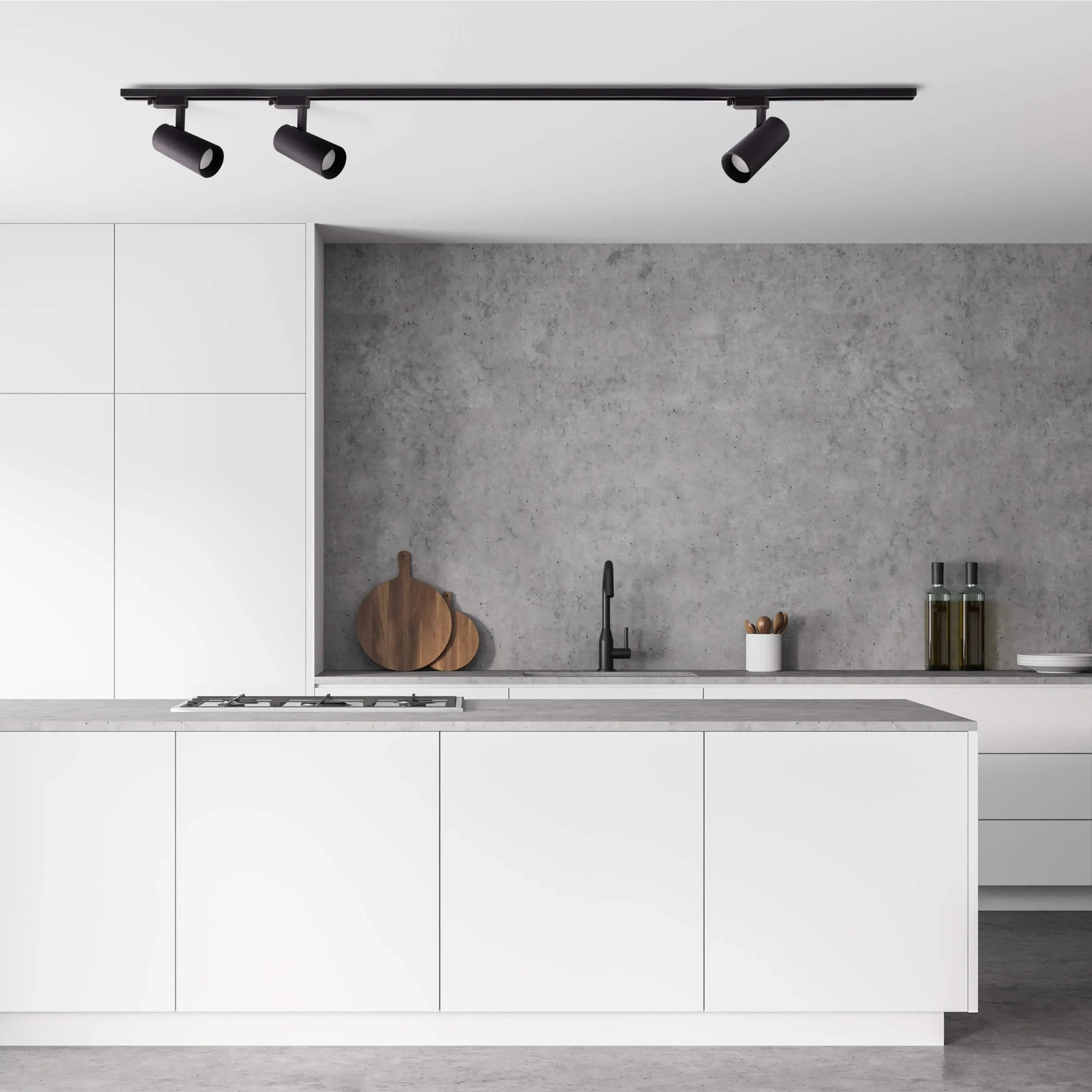 Light Prestige lubinis šviestuvas Ice 1F Black