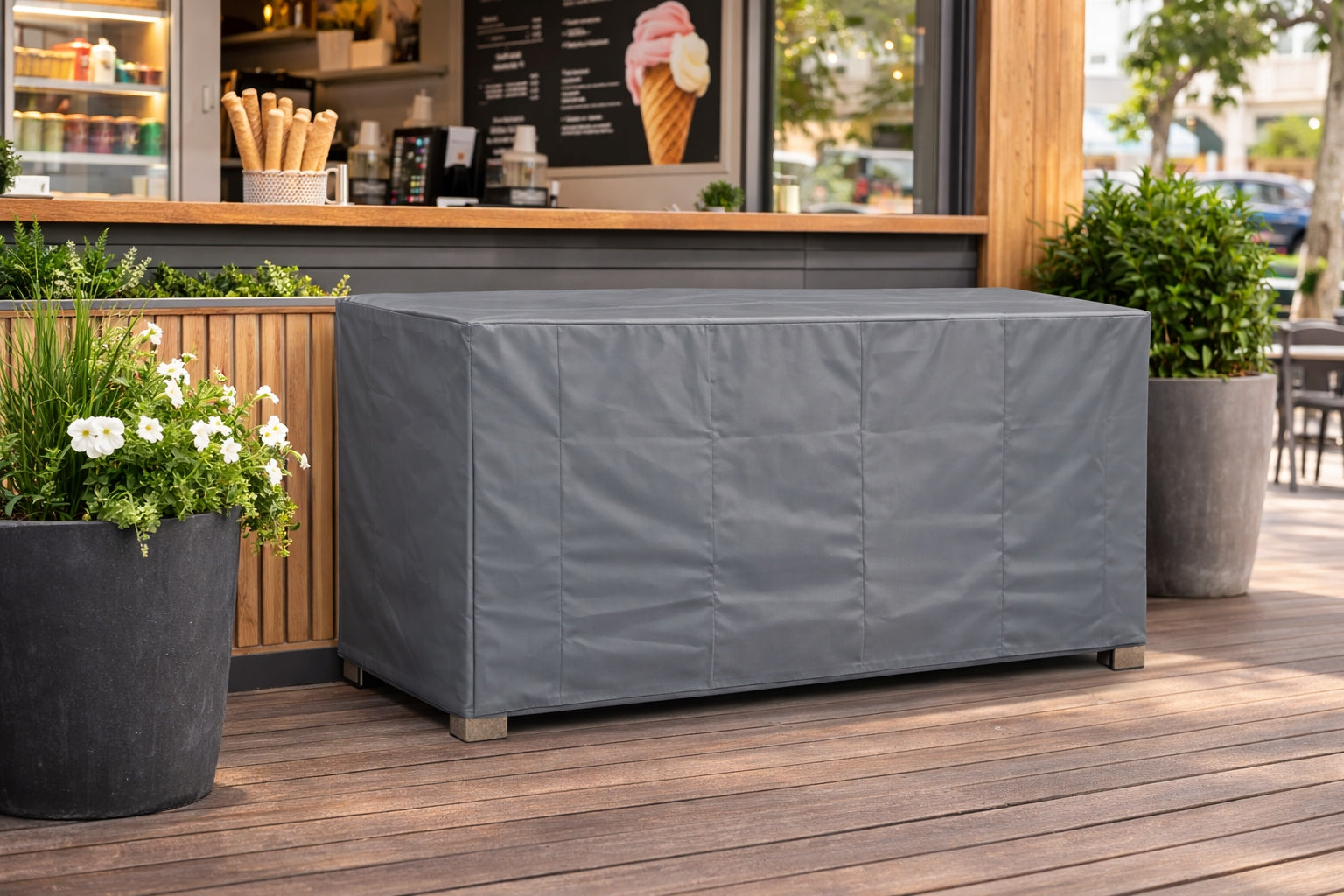 Ice cream fridge cover - 122 x 57 H 67 for every size Manufacturer code PP.LODÓWKA