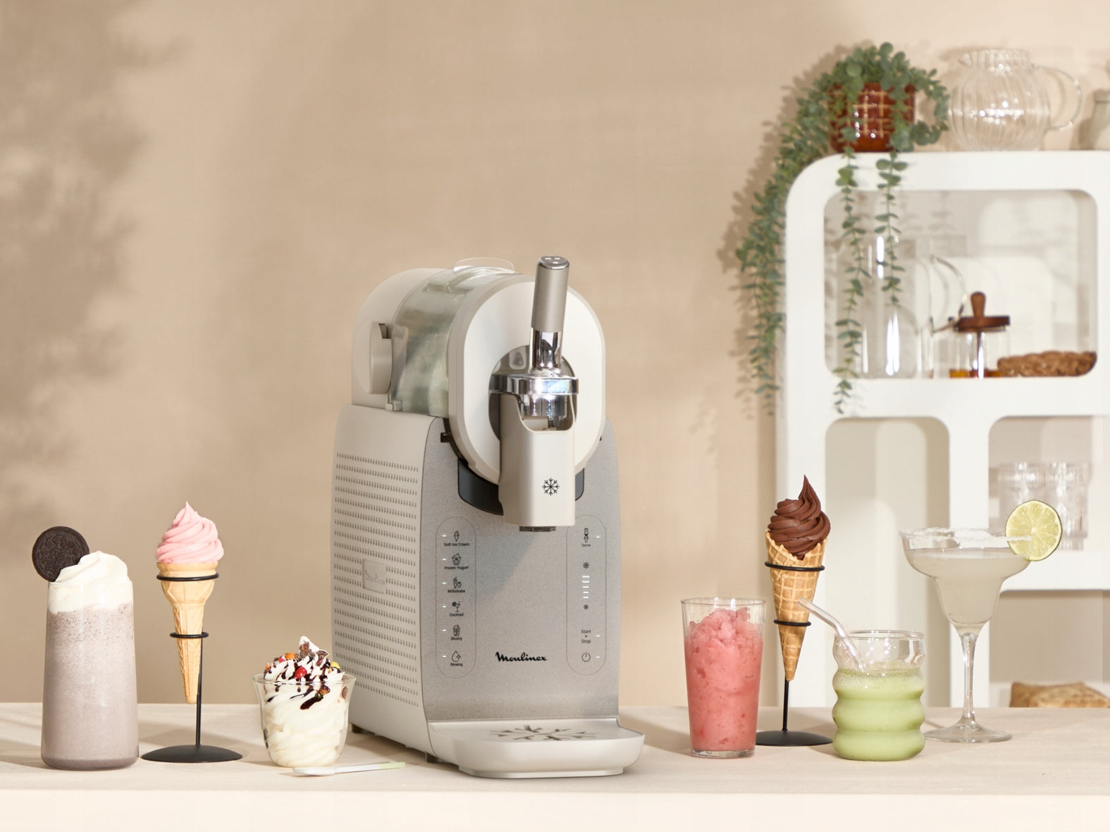 Ice cream maker TEFAL Freezi IG803AE0 Italian ice cream in 30 minutes Brand Tefal