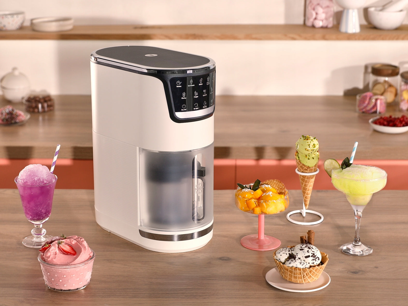 Ice cream making machine TEFAL Dolci IG602AE0 10 programs 1,4 l 600 W Brand Tefal