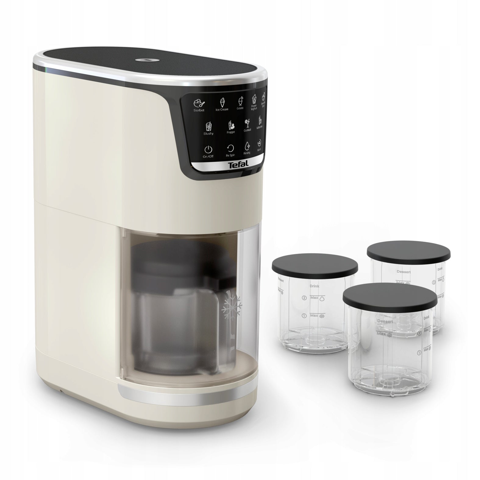 Ice cream making machine TEFAL Dolci IG602AE0 10 programs 1,4 l 600 W