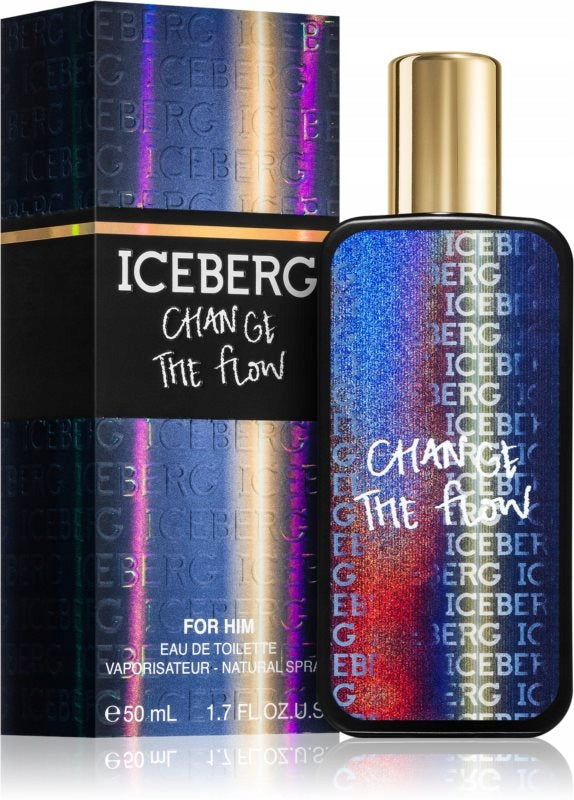 Iceberg Change the Flow eau de toilette 100 ml EDT For Gift Foiled