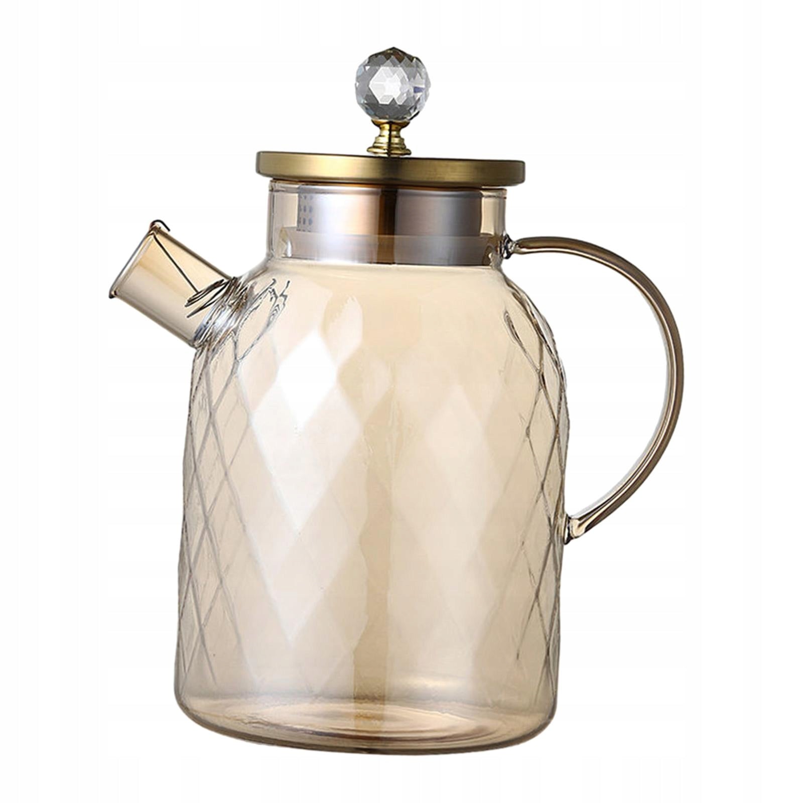 Iced Tea Pitcher Juice Container with Wide Spout Tea Pot Kettle 20.5cmx23cm Kind steam juicer
