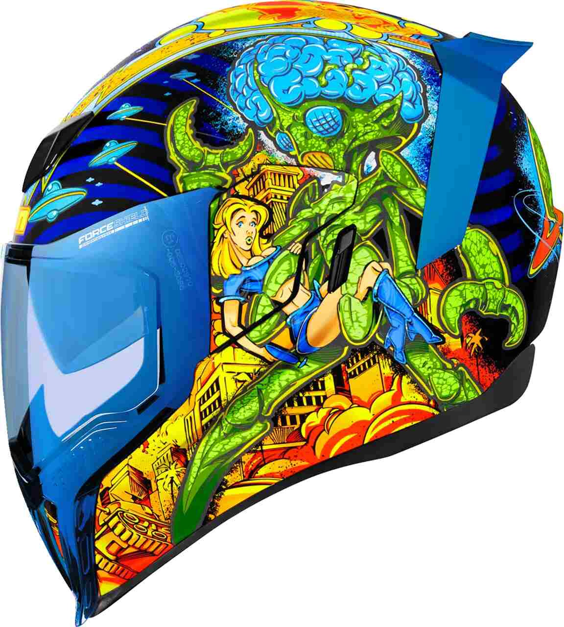Icon Airflite Bugoid Blitz Helmet XS Size XS