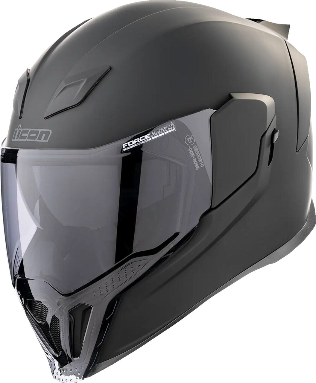 Icon Airflite Dark Helmet + Faceplate | size XS