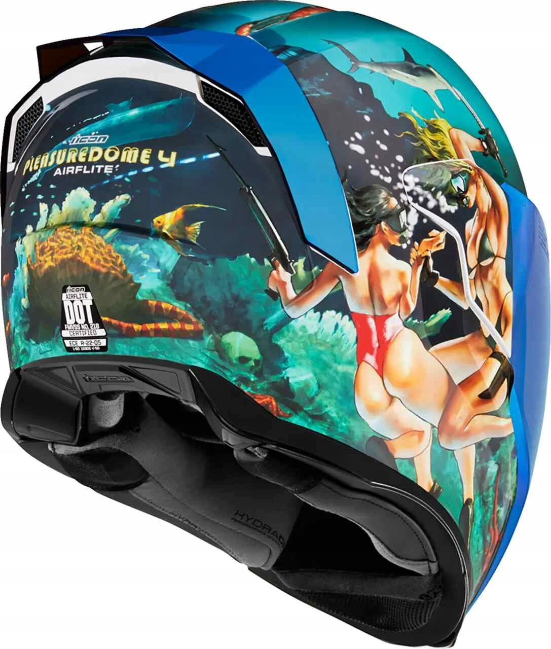 Icon Airflite Pleasuredome 4 Helmet XS Packaging status original