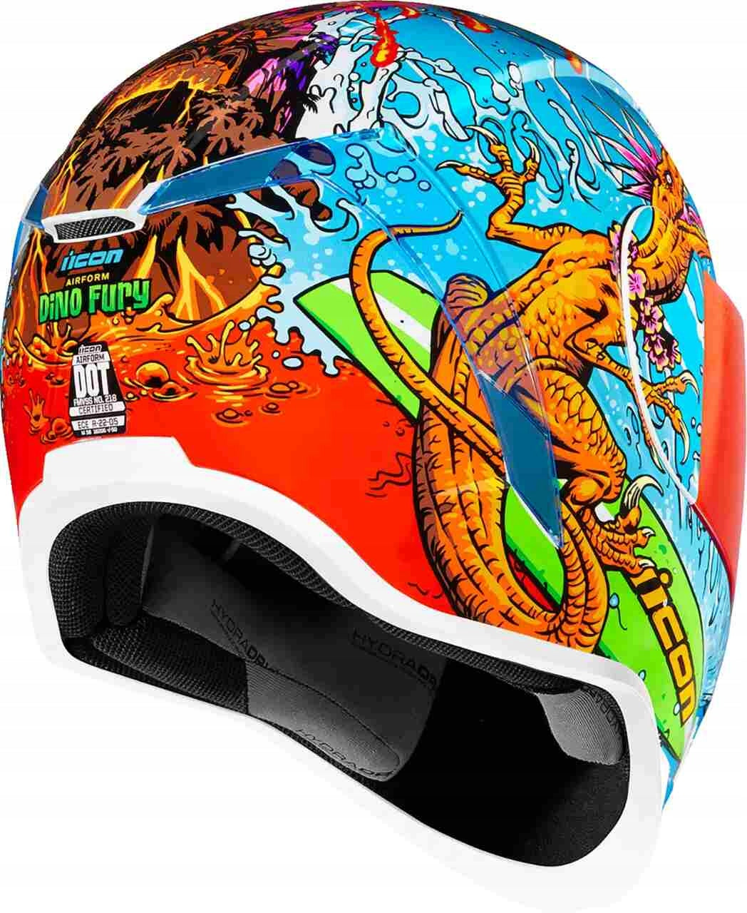 Icon Airform Dino Fury Helmet M Packaging status original