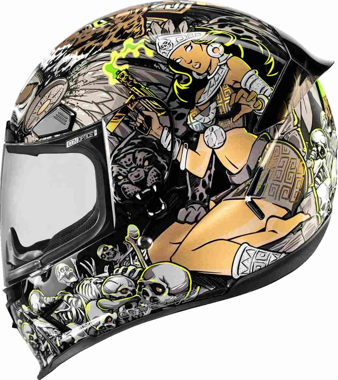 Icon Airframe Pro Aztec Nine Helmet S Packaging status original
