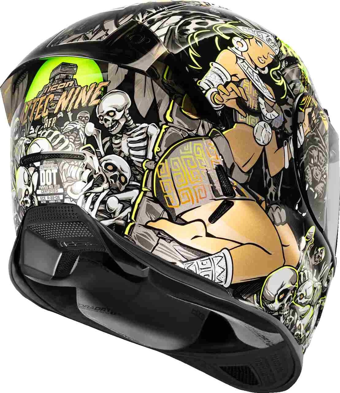 Icon Airframe Pro Aztec Nine Helmet S Size S