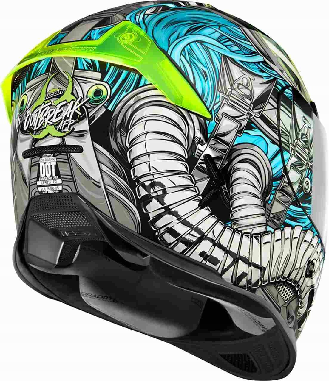 Icon Airframe Pro Outbreak Helmet XS Size XS