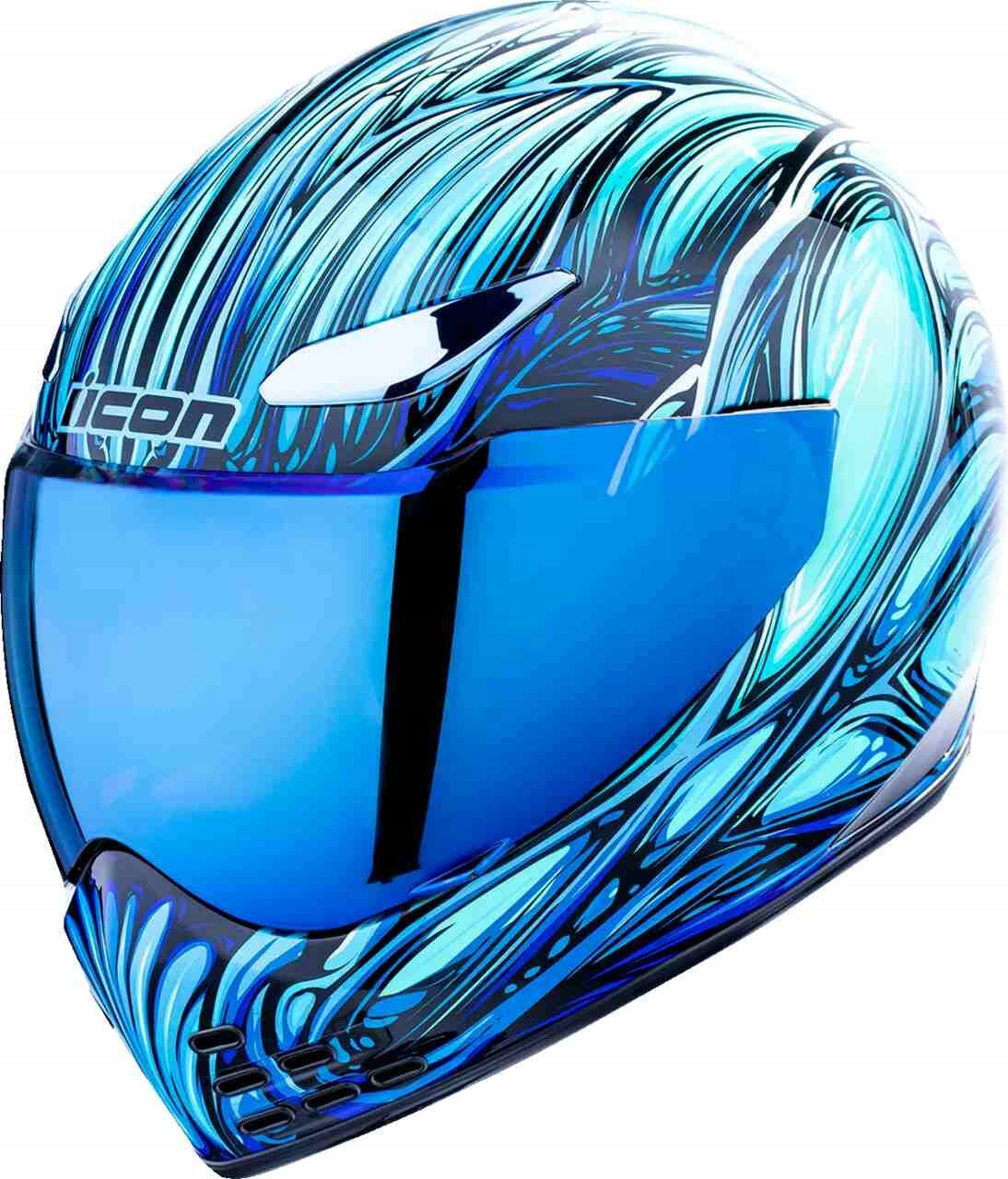 Icon Domain Nouveau Helmet Blue XXL helmet