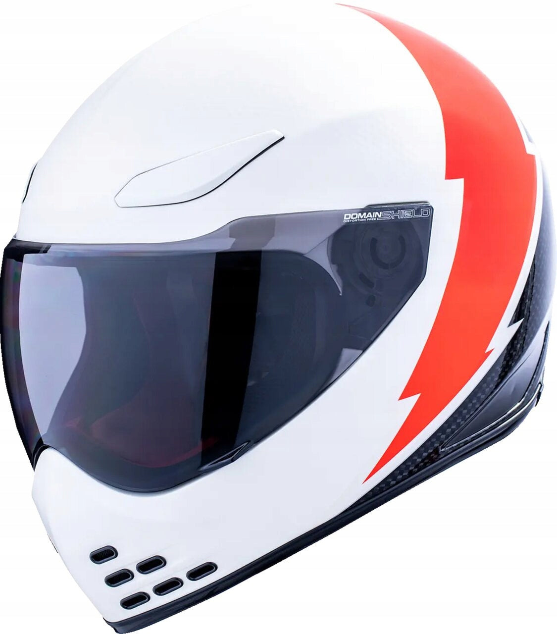Icon Domain Slabtown Helmet White/Red XXL
