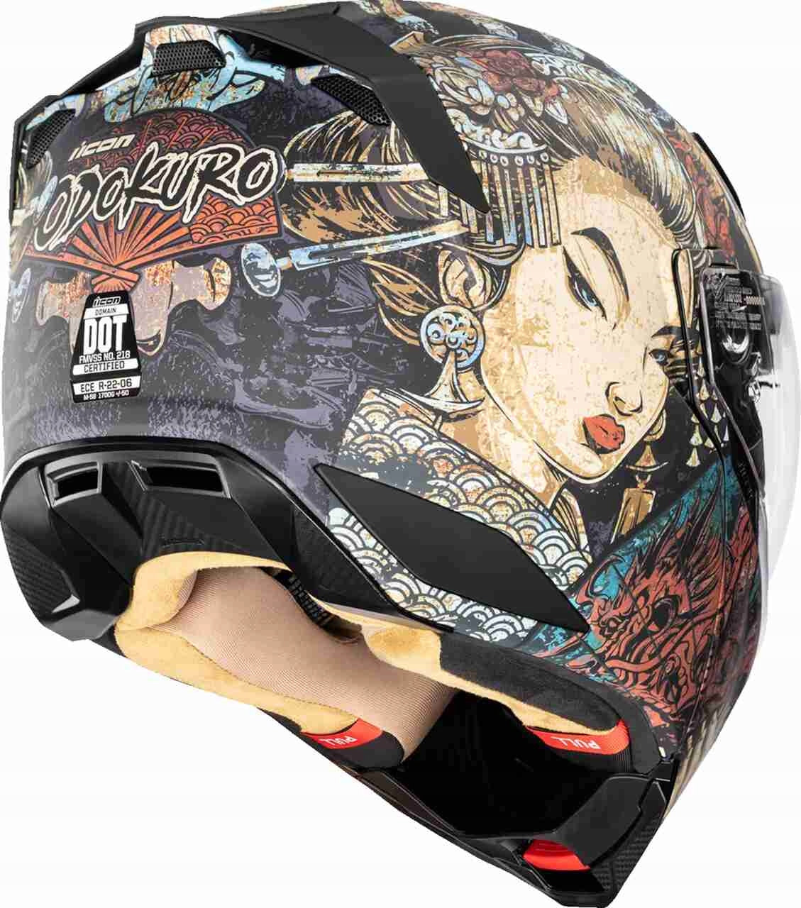 Icon Threshold Odokuro Modular Helmet XL Size XL