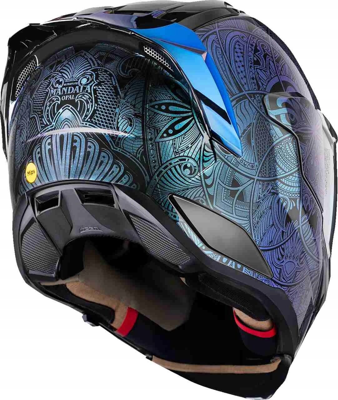 Icon Ultraflite Opal Mandala MIPS Helmet Blue S Packaging status original