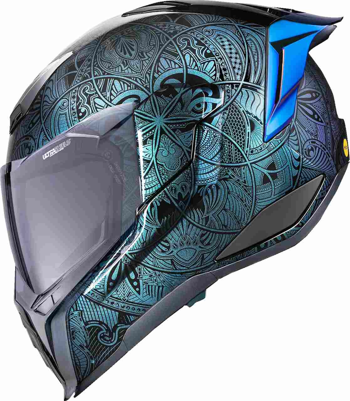 Icon Ultraflite Opal Mandala MIPS Helmet Blue S Size S