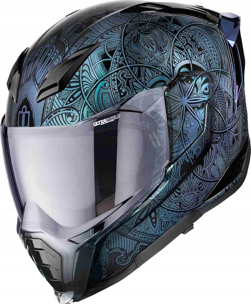 Icon Ultraflite Opal Mandala MIPS Helmet Blue S