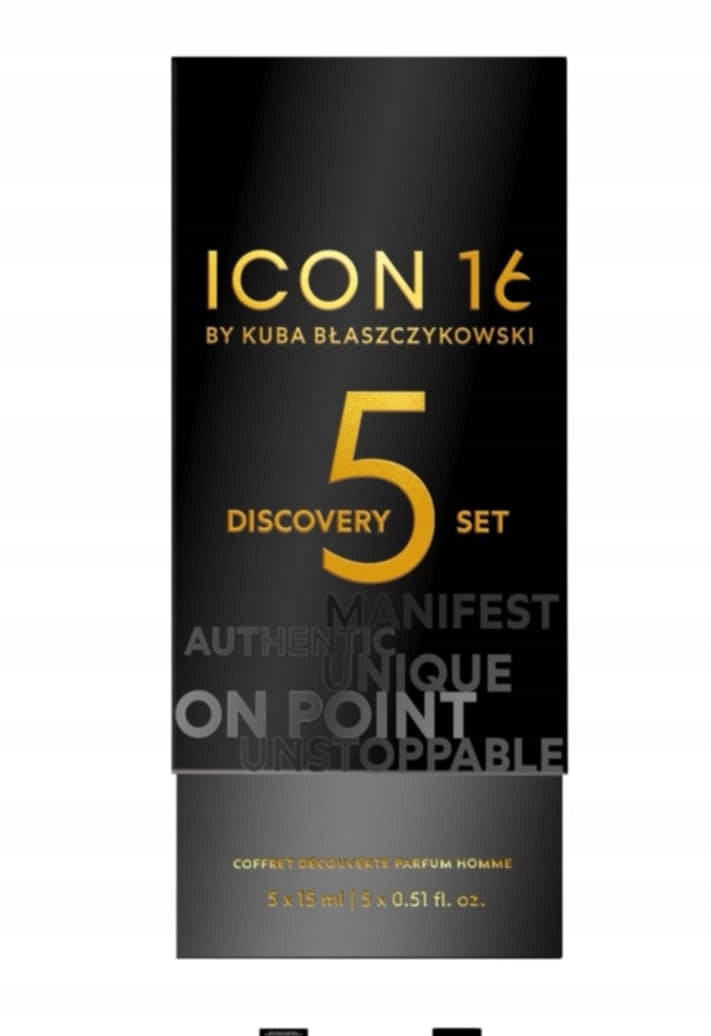 Icon16 by Kuba Błaszczykowski Discovery 5 set Eau de Parfum 5x15 ml Brand no brand