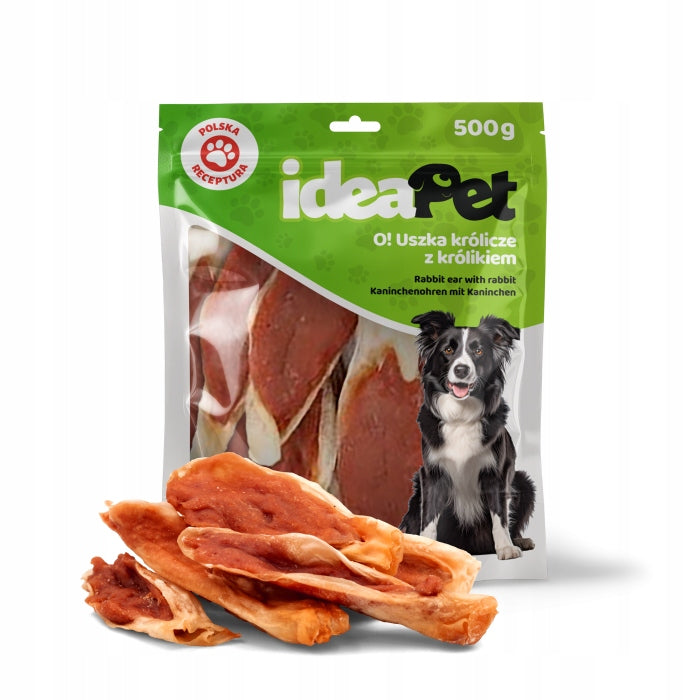 IdeaPet Rabbit Ears with Rabbit 500g