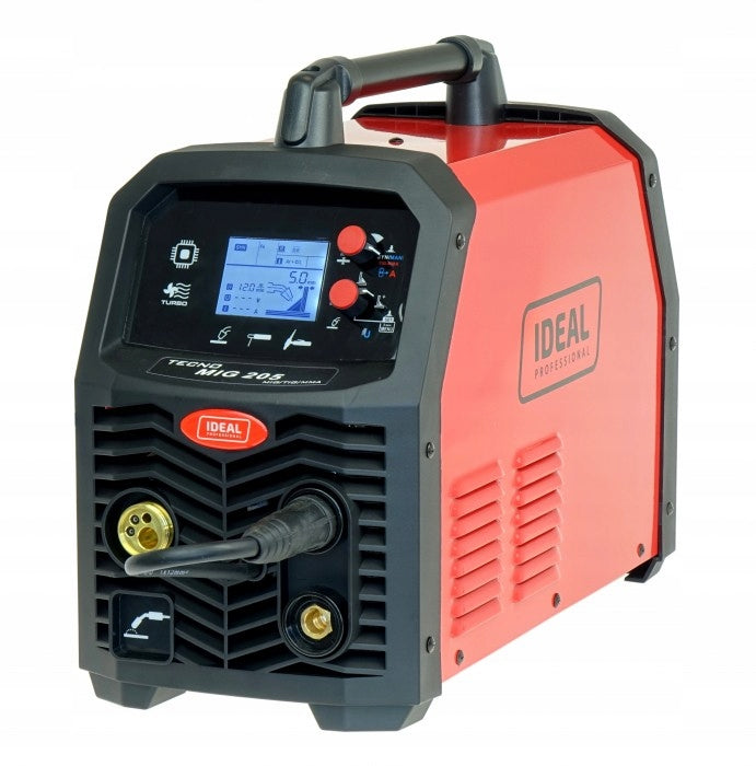 Ideal Inverter MIG MAG 200A MMA TIG ALU MIGOMAT FLUX Set Brand IDEAL