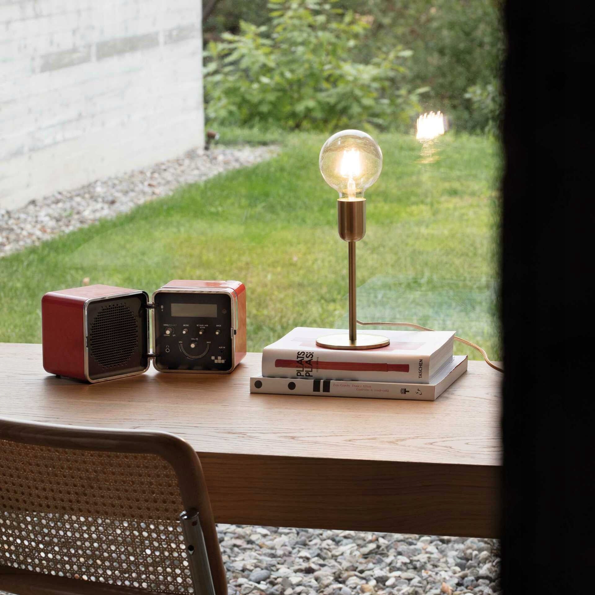 Ideal Lux stalinis šviestuvas Microphone TL1 Nero 232485