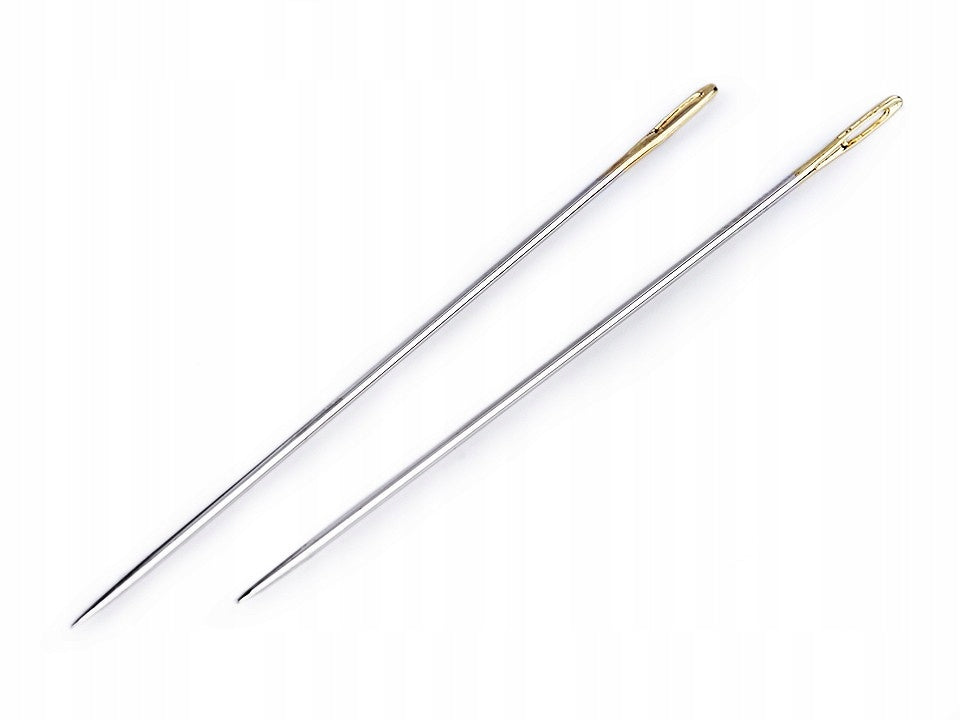 Nadeln mit Goldkopf Regal 1/5 Größe, 12 Stk. 