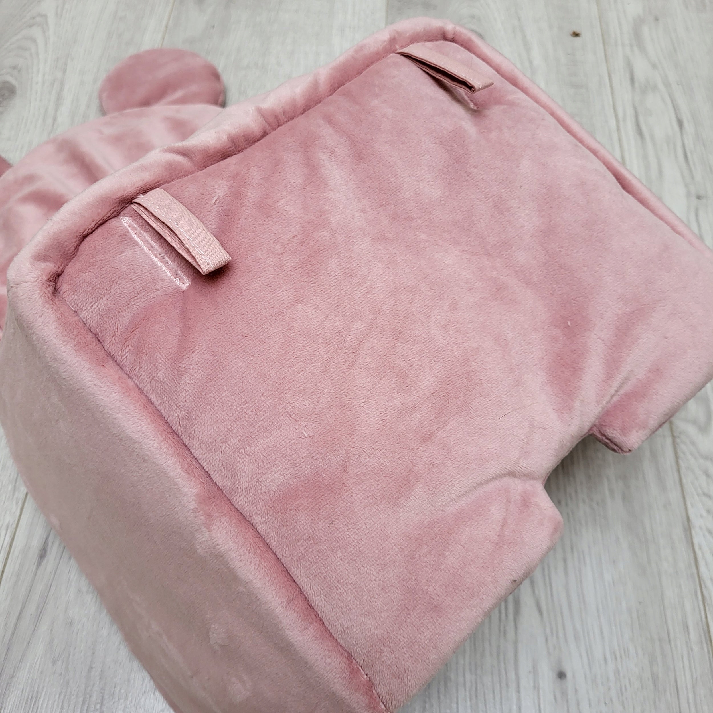 Ikea Antilop Chair Cushion Pink Plush Waterproof BEAR Brand Lavando
