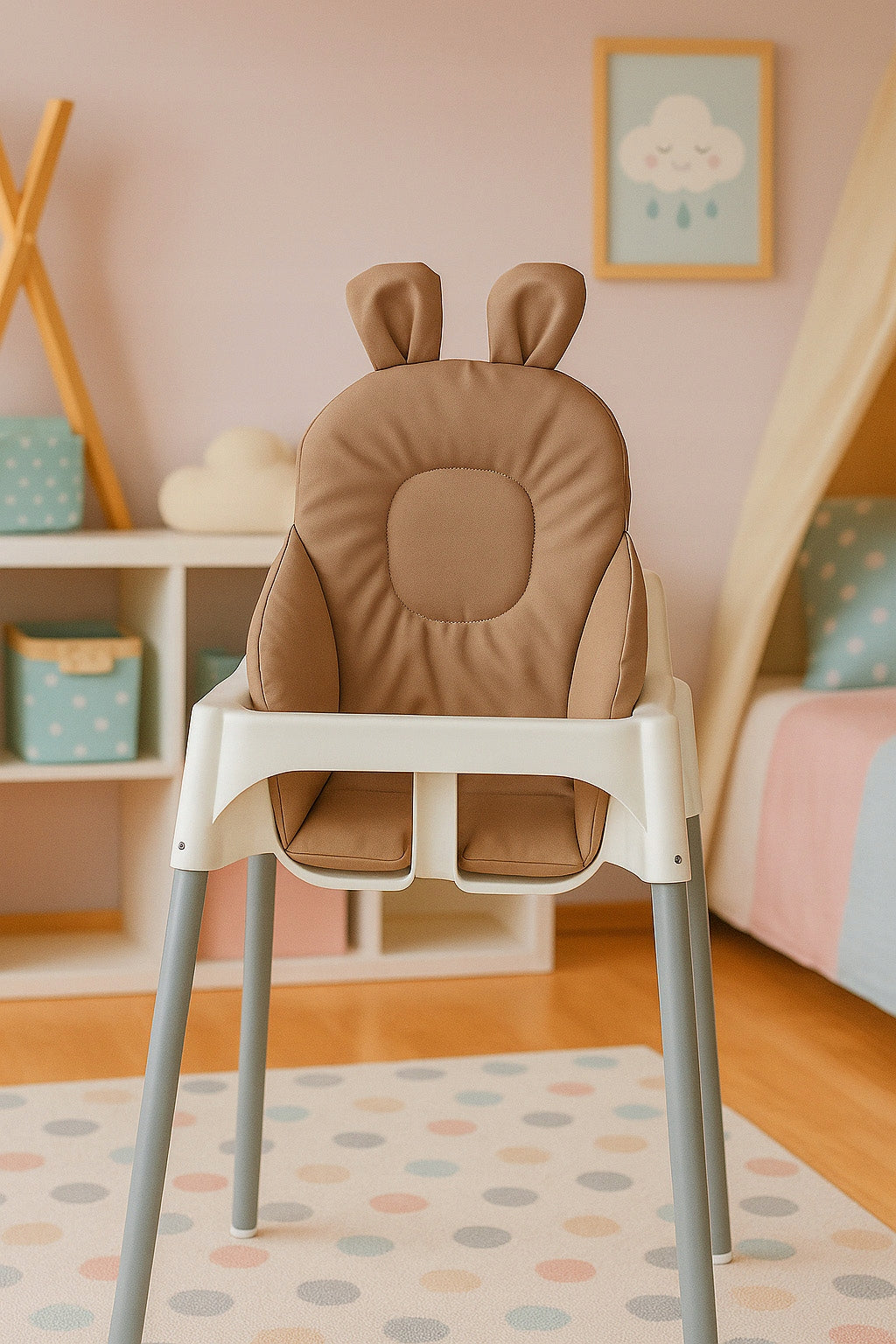 Ikea Antilop Piccolo Chair Cushion Waterproof BEAR Filled Thick Manufacturer code ANTI-pasyWODOO1